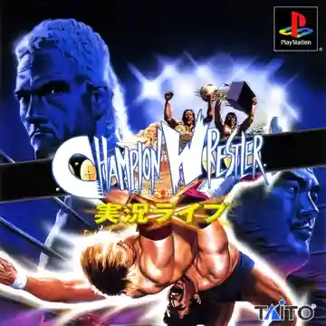 Champion Wrestler - Jikkyou Live (JP)-PlayStation